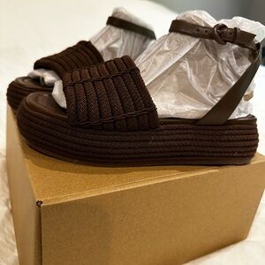 Vince Pali Cord Redwood Sandals size 7.5